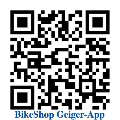 QR Code BikeShop Geiger App